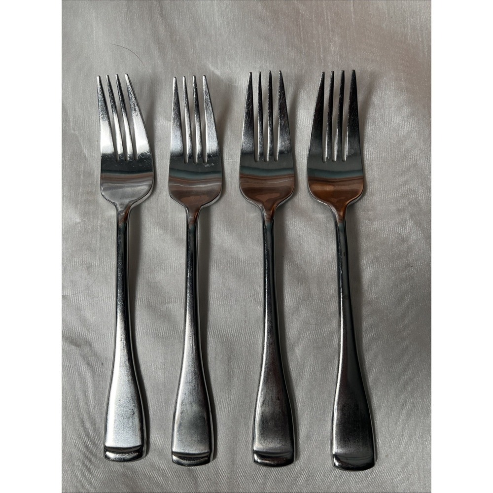 Oneida‎ Maddox Set of 4 Dinner Forks 7.5" Quality 18/10 Stainless - Replacement